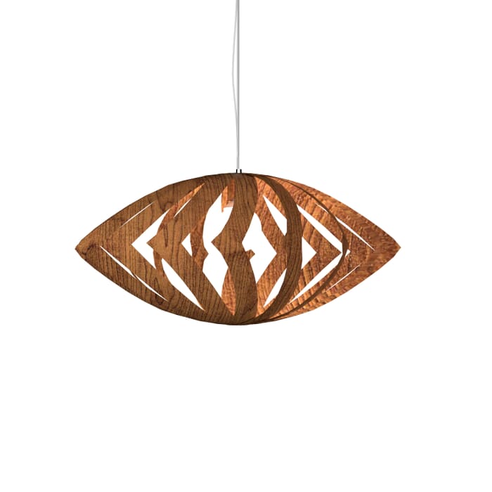 Clean 1-Light Pendant in Imbuia Clean 1-Light Pendant in Imbuia
