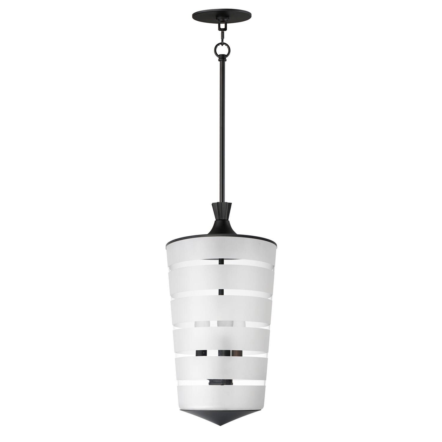 Copacabana 3-Light Pendant in Black