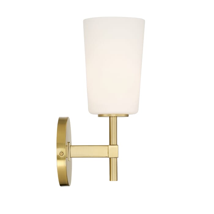 One Light Wall Sconce by Crystorama One Light Wall Sconce by Crystorama