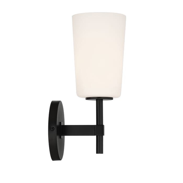 One Light Wall Sconce by Crystorama One Light Wall Sconce by Crystorama