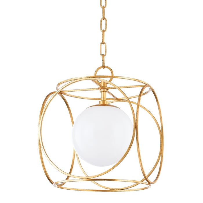 Claire 1-Light Pendant in Gold Claire 1-Light Pendant in Gold