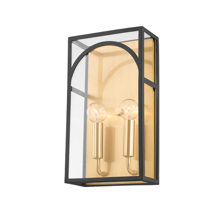 Addison 2-Light Wall Sconce in Brass - Antique Addison 2-Light Wall Sconce in Brass - Antique