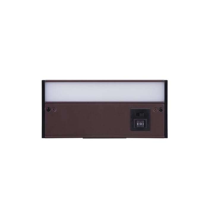 3CCT Under Cabinet Light Bars 1-Light LED Undercabinet Light Bar in Bronze 3CCT Under Cabinet Light Bars 1-Light LED Undercabinet Light Bar in Bronze