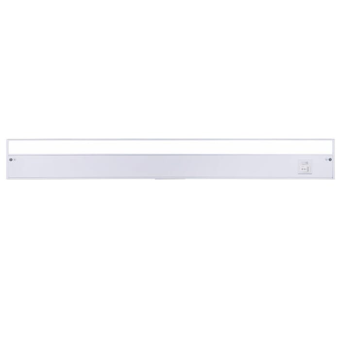 3CCT Under Cabinet Light Bars 1-Light LED Undercabinet Light Bar in White 3CCT Under Cabinet Light Bars 1-Light LED Undercabinet Light Bar in White