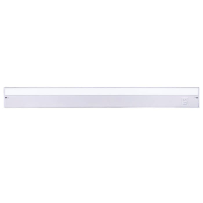 3CCT Under Cabinet Light Bars 1-Light LED Undercabinet Light Bar in White 3CCT Under Cabinet Light Bars 1-Light LED Undercabinet Light Bar in White