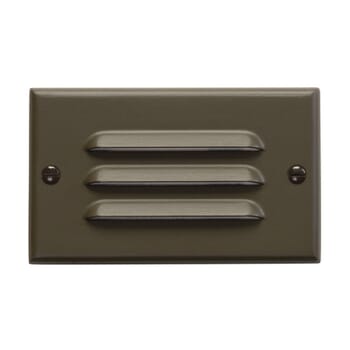 Kichler Lighting Step and Hall 4.5" LED Step Light in Architectural Bronze