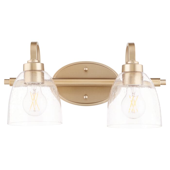 Two Light Vanity by Quorum Two Light Vanity by Quorum