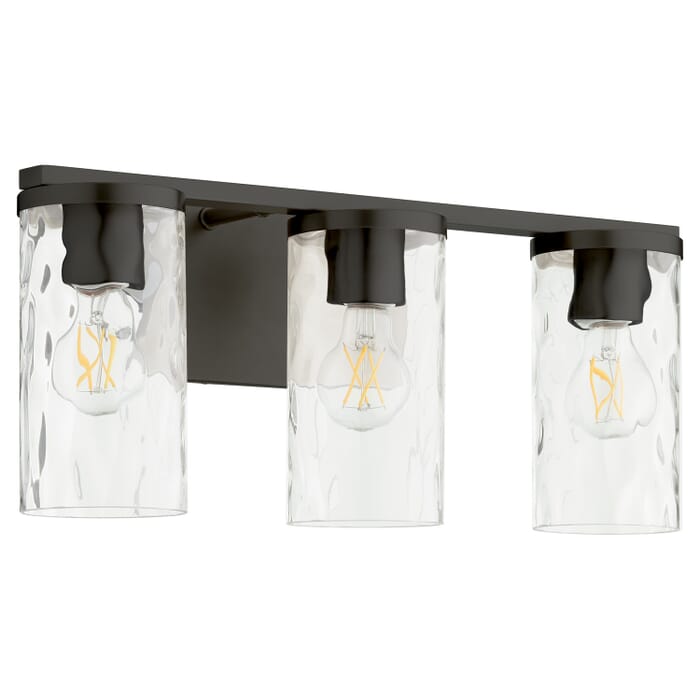 Three Light Vanity by Quorum Three Light Vanity by Quorum