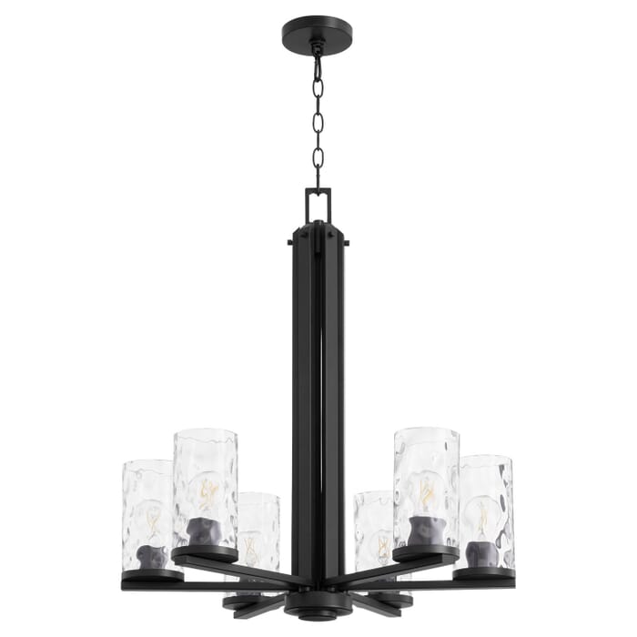 Six Light Chandelier by Quorum Six Light Chandelier by Quorum