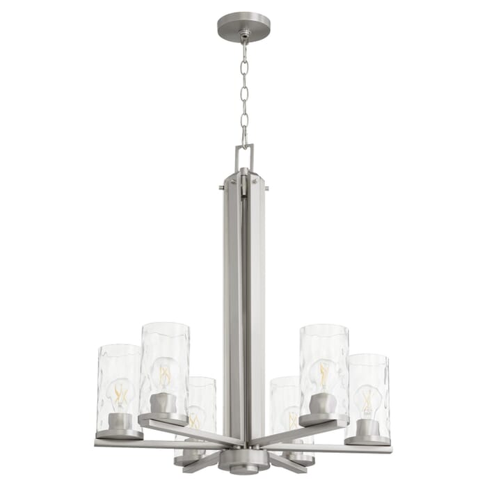 Six Light Chandelier by Quorum Six Light Chandelier by Quorum