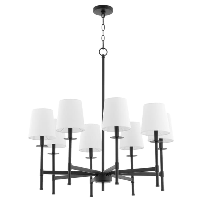 Eight Light Chandelier by Quorum Eight Light Chandelier by Quorum