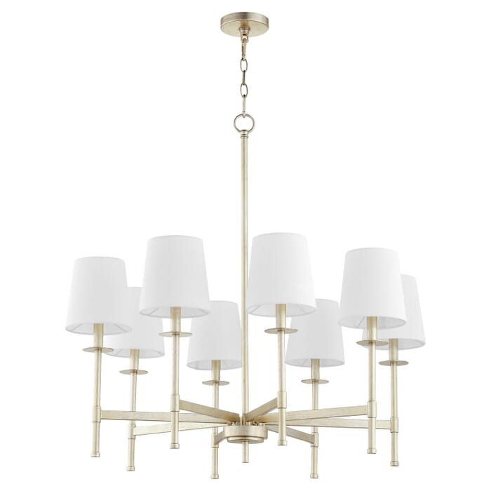 Eight Light Chandelier by Quorum Eight Light Chandelier by Quorum