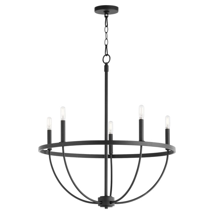 Five Light Chandelier by Quorum Five Light Chandelier by Quorum