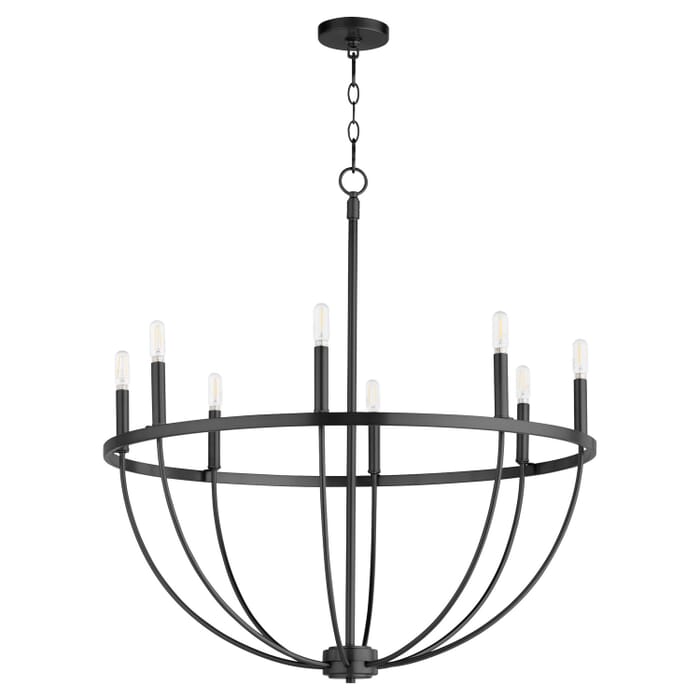 Eight Light Chandelier by Quorum Eight Light Chandelier by Quorum