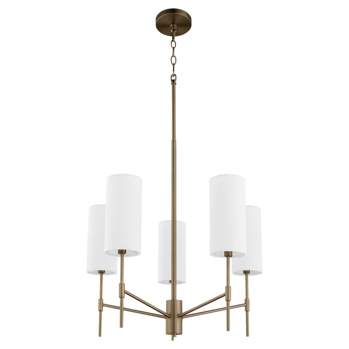 Five Light Chandelier by Quorum Five Light Chandelier by Quorum