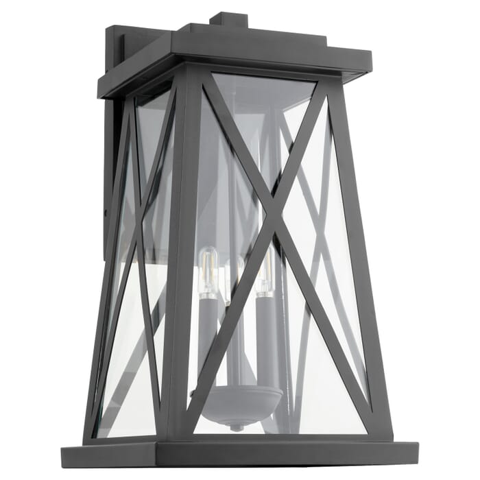 Three Light Wall Mount by Quorum Three Light Wall Mount by Quorum