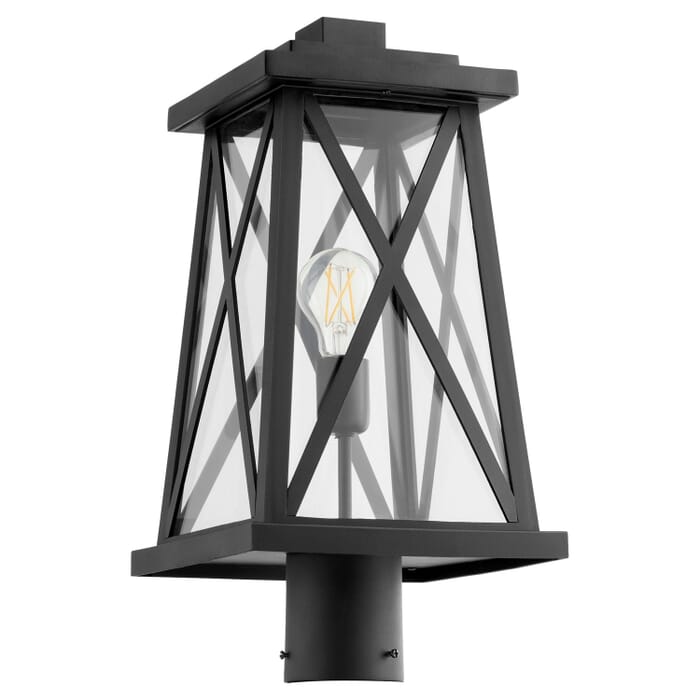 One Light Post Mount by Quorum One Light Post Mount by Quorum