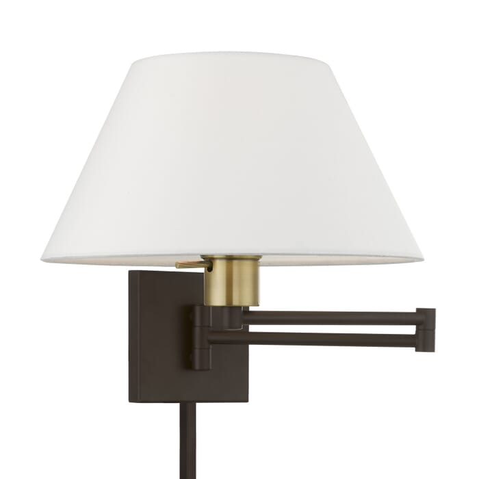 One Light Swing Arm Wall Lamp One Light Swing Arm Wall Lamp
