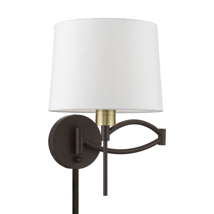 One Light Swing Arm Wall Lamp One Light Swing Arm Wall Lamp