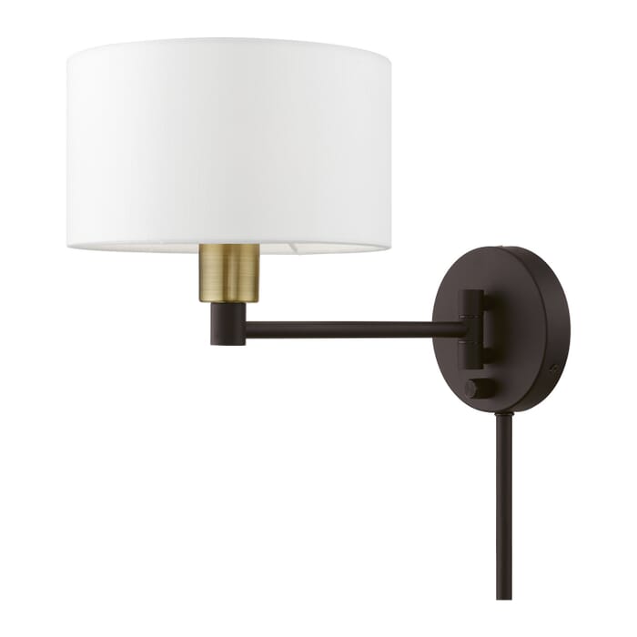 One Light Swing Arm Wall Lamp One Light Swing Arm Wall Lamp