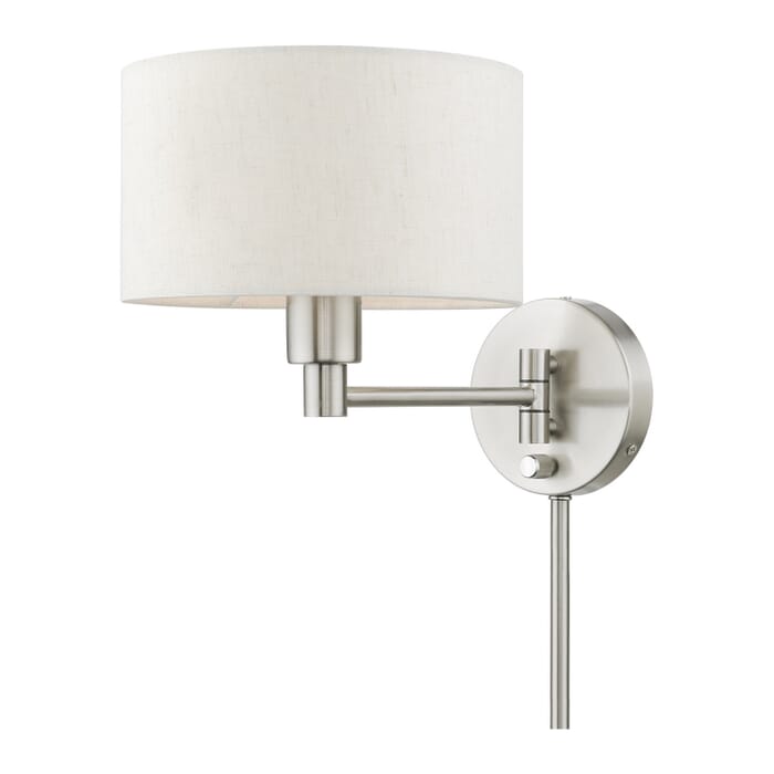 One Light Swing Arm Wall Lamp One Light Swing Arm Wall Lamp