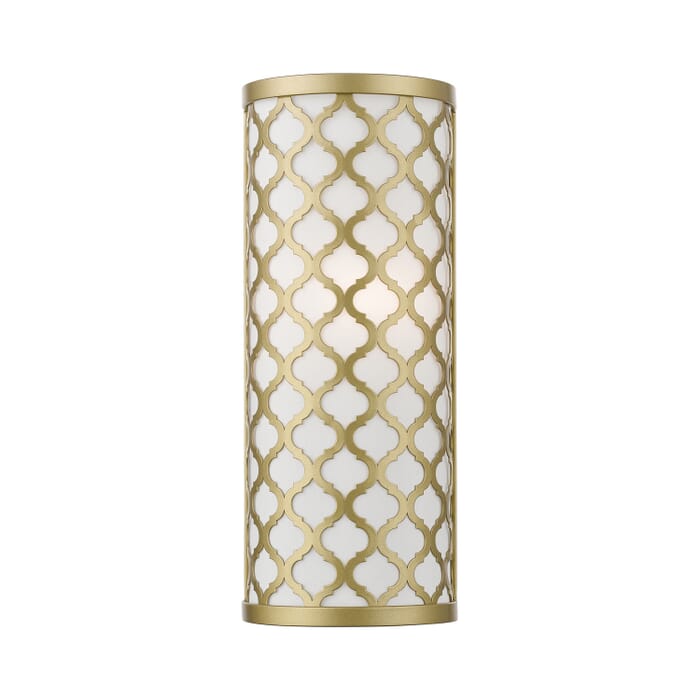 Arabesque 1-Light Wall Sconce in Soft Gold Arabesque 1-Light Wall Sconce in Soft Gold