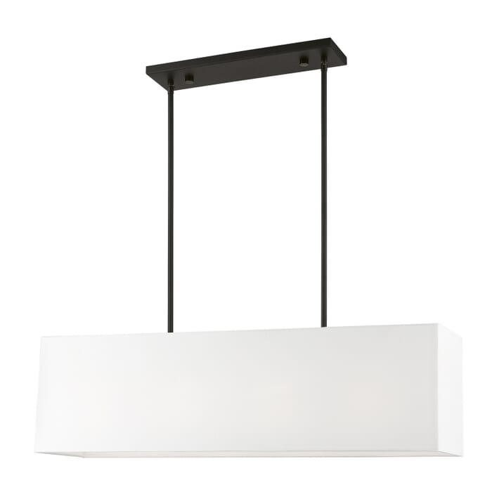 Summit 4-Light Linear Chandelier in Black Summit 4-Light Linear Chandelier in Black