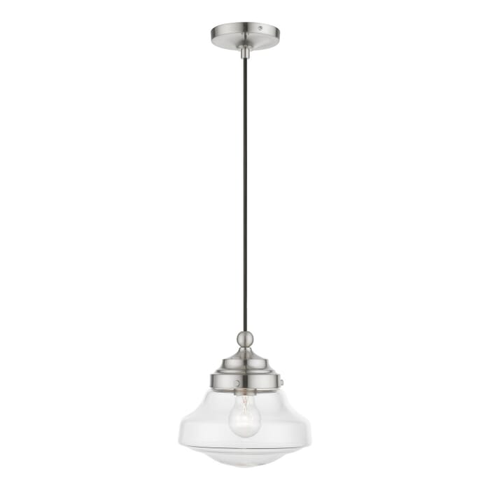 Avondale 1-Light Mini Pendant in Brushed Nickel Avondale 1-Light Mini Pendant in Brushed Nickel