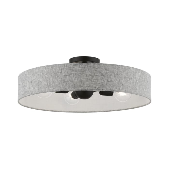 Elmhurst 4-Light Semi-Flush Mount in Black Elmhurst 4-Light Semi-Flush Mount in Black