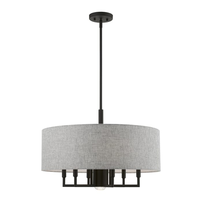 Dakota 7-Light Chandelier in Black Dakota 7-Light Chandelier in Black