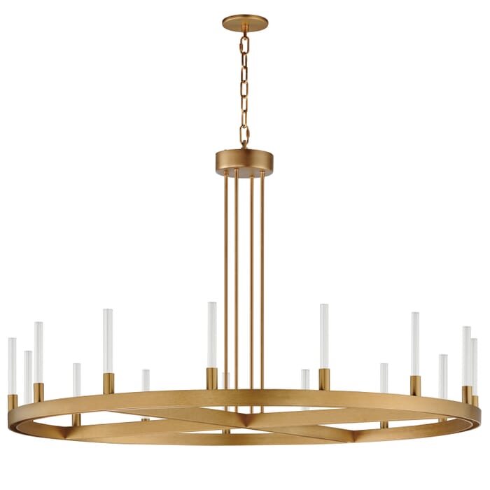 Ovation 15-Light LED Chandelier in Gold Ovation 15-Light LED Chandelier in Gold
