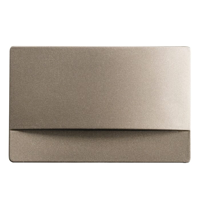 Kichler Lighting Step & Hall 5" 4-Light LED Step in Brushed Nickel Kichler Lighting Step & Hall 5" 4-Light LED Step in Brushed Nickel