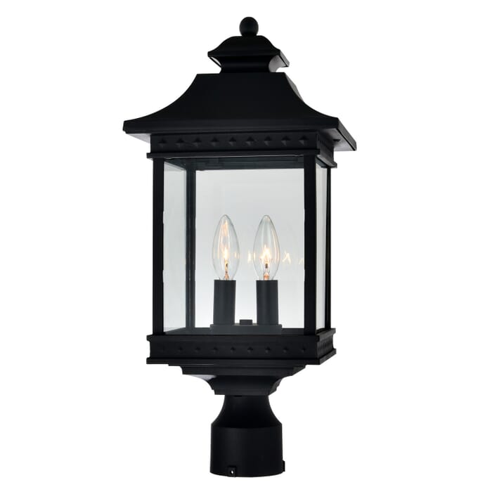 Two Light Outdoor Lantern Head by CWI Lighting Two Light Outdoor Lantern Head by CWI Lighting
