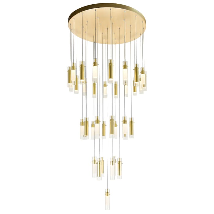 LED Chandelier by CWI Lighting LED Chandelier by CWI Lighting