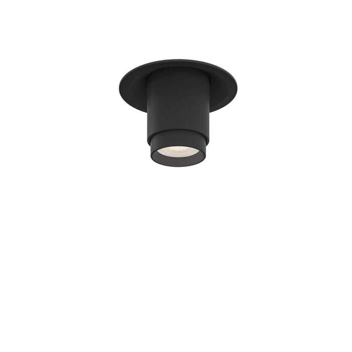 1-Light Recessed Light with Adjustable Head in Black 1-Light Recessed Light with Adjustable Head in Black