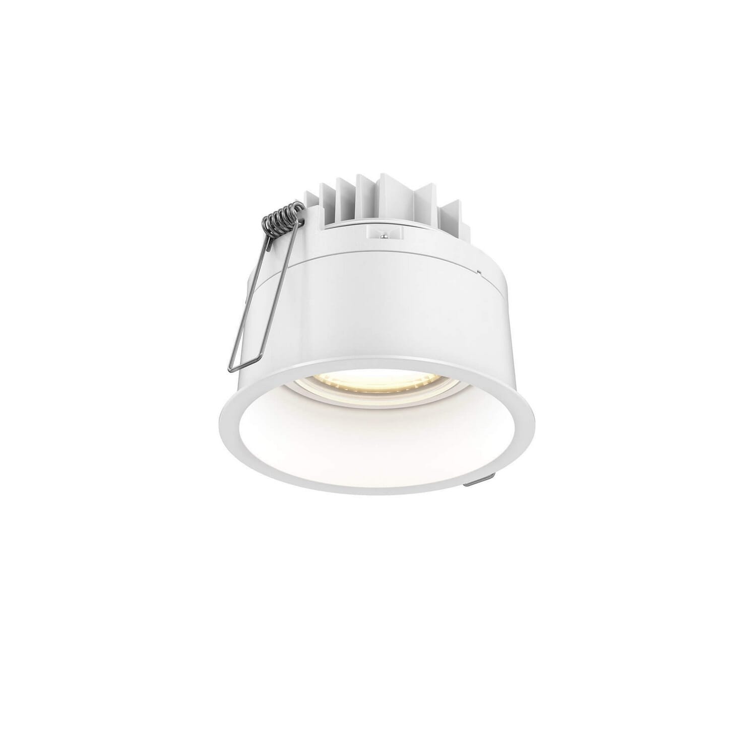 1-Light Regressed Gimbal Down Light in White