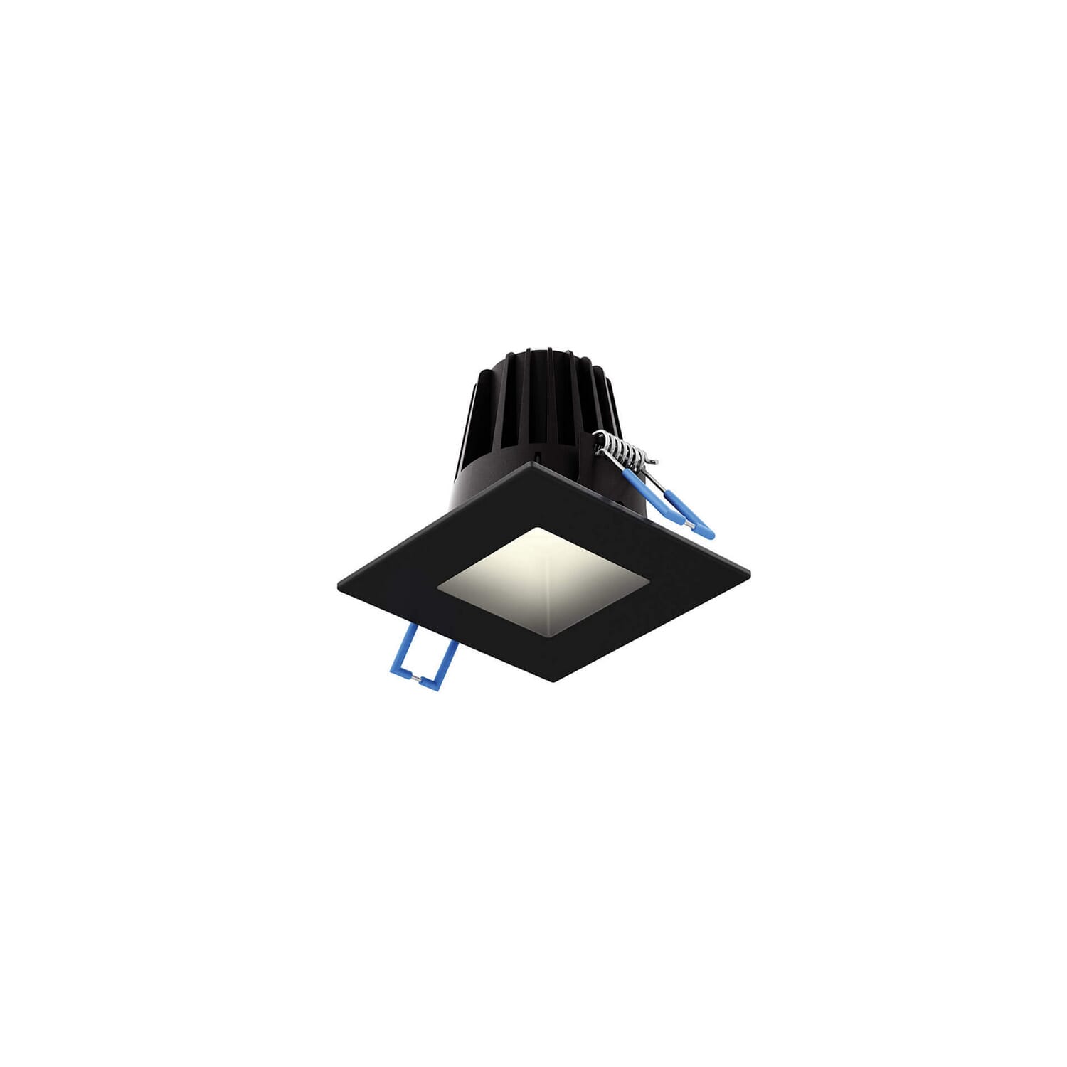 1-Light Regressed Gimbal Down Light in Black