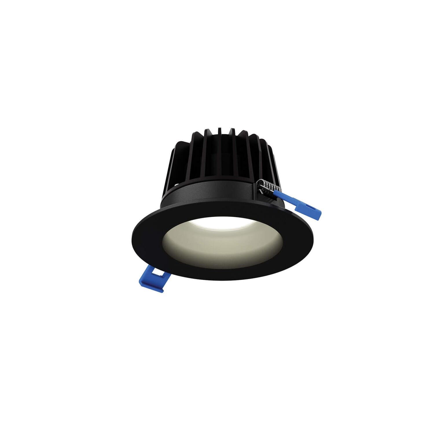 1-Light Regressed Gimbal Down Light in Black