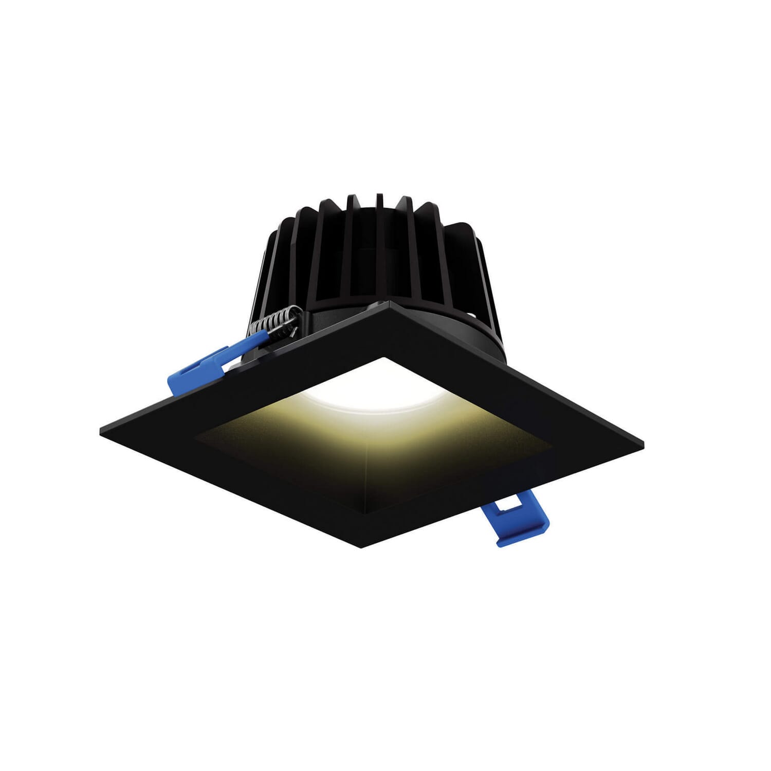 1-Light Regressed Gimbal Down Light in Black