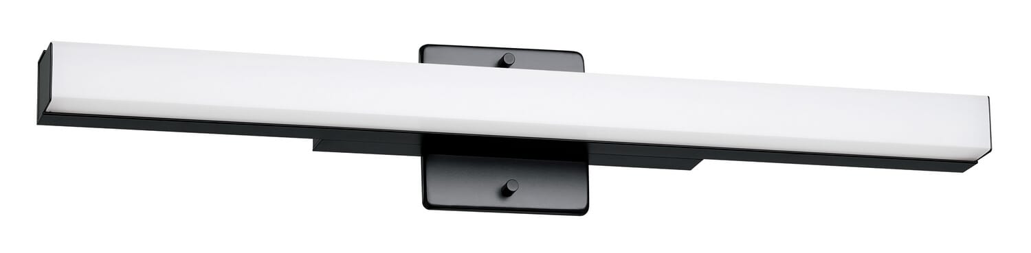 Torretta 1-Light LED Bathroom Vanity Light with Vanity in Matte Black