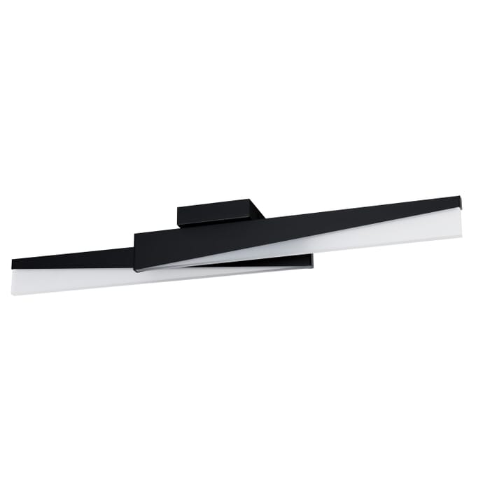 Isidro 1-Light LED Ceiling Mount in Structured Black Isidro 1-Light LED Ceiling Mount in Structured Black