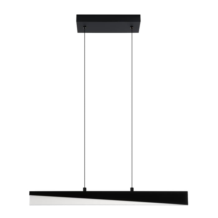 Isidro 1-Light LED Pendant in Structured Black Isidro 1-Light LED Pendant in Structured Black