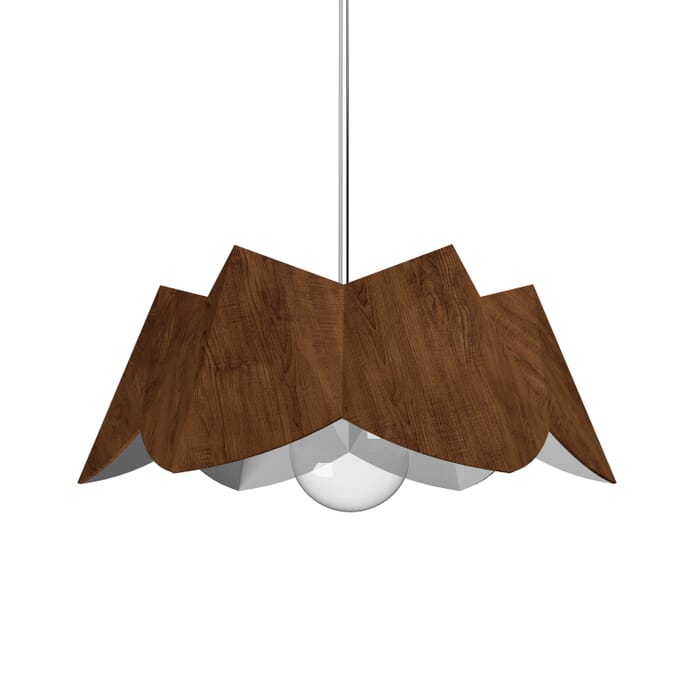 Physalis 1-Light Pendant in Imbuia Physalis 1-Light Pendant in Imbuia
