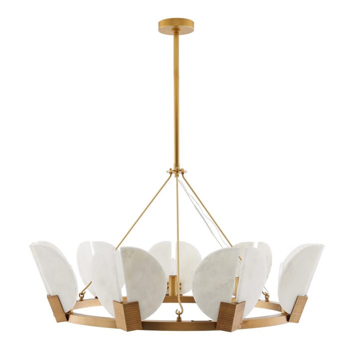 Nine Light Chandelier by Arteriors Nine Light Chandelier by Arteriors