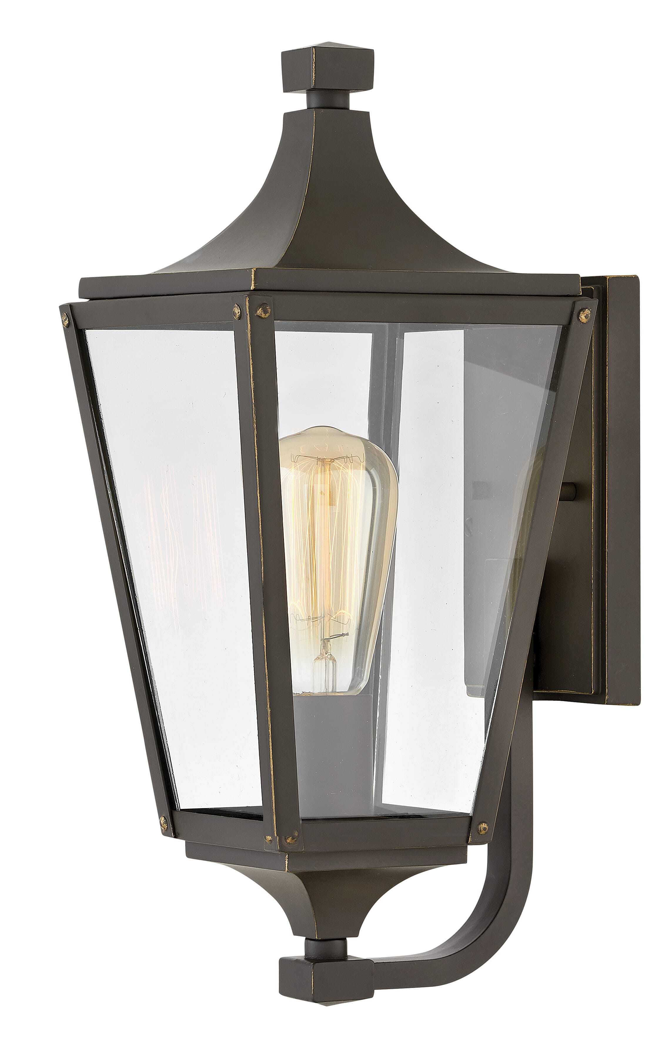 Oil Rubbed Bronze LED Wall Mount from the Jaymes Collection