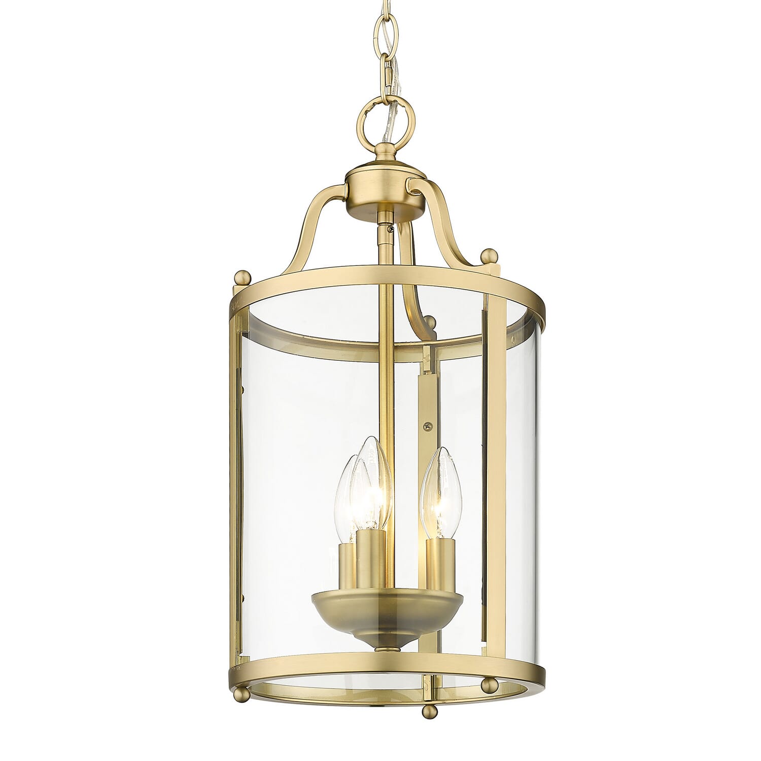 Three Light Pendant by Golden