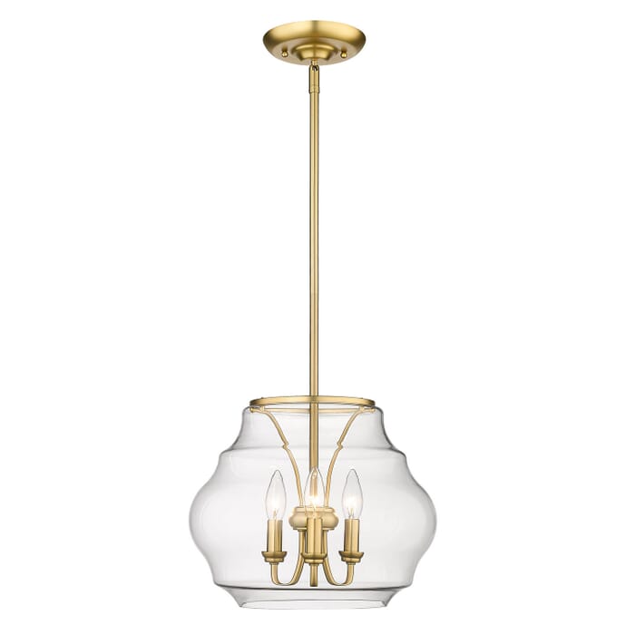 Three Light Pendant by Golden Three Light Pendant by Golden