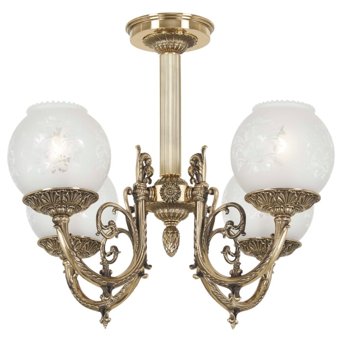 Four Light Semi Flush Mount Four Light Semi Flush Mount