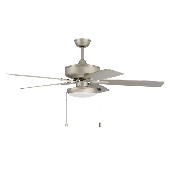 Outdoor Pro Plus 119 1-Light 52" Outdoor Outdoor Ceiling Fan in Painted Nickel Outdoor Pro Plus 119 1-Light 52" Outdoor Outdoor Ceiling Fan in Painted Nickel