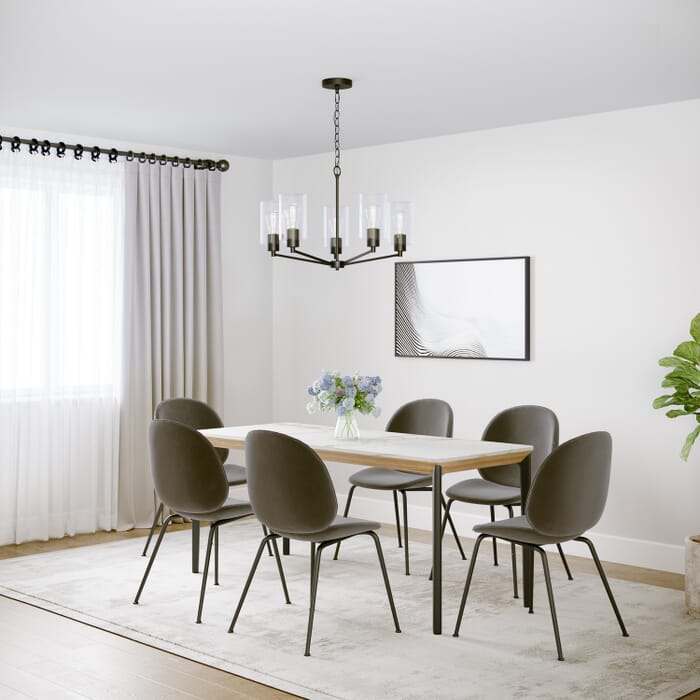 Five Light Chandelier by Millennium Five Light Chandelier by Millennium